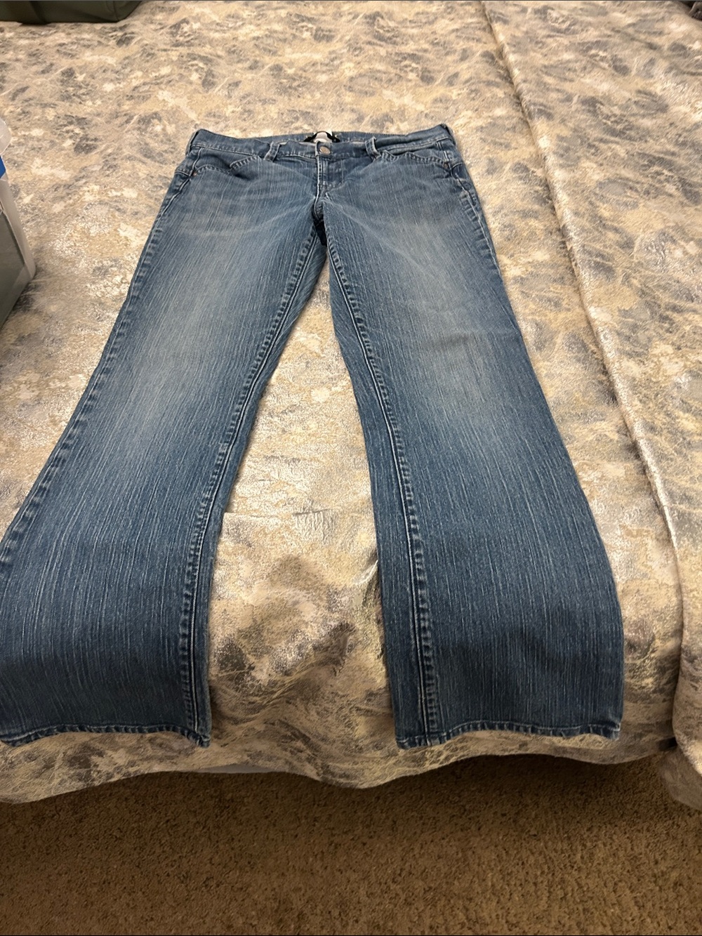 Old Navy Medium Blue The Flirt mid-rise Jeans